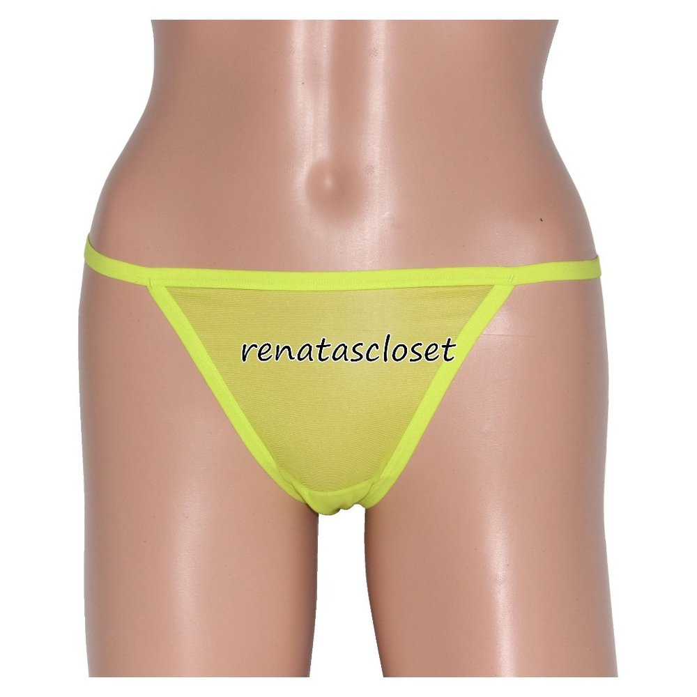 Aerie Women's Smoothez Mesh String Thong Underwear NWT